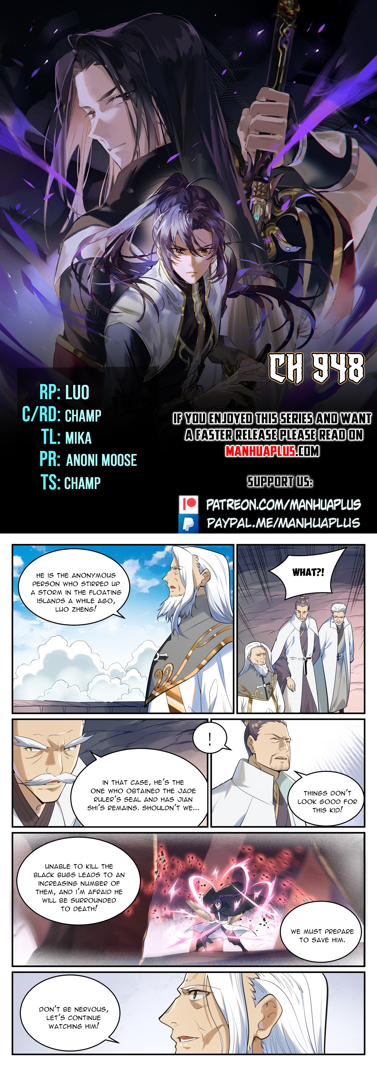 Apotheosis - Manhua chapter 948 - page 1