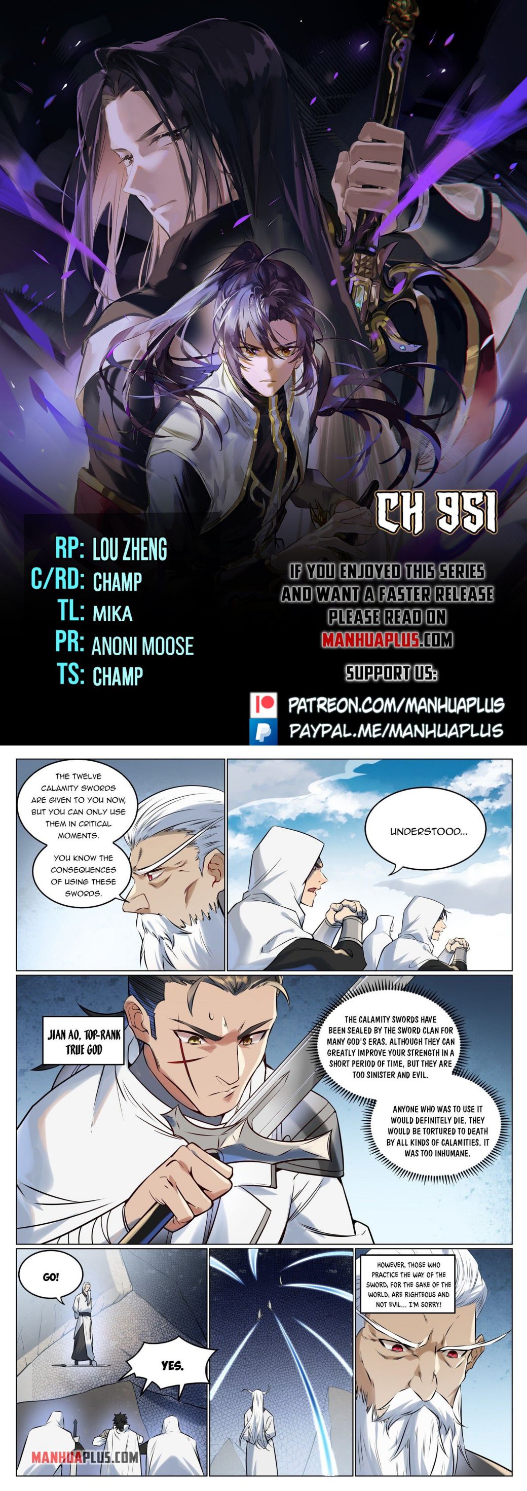 Apotheosis - Manhua chapter 951 - page 1