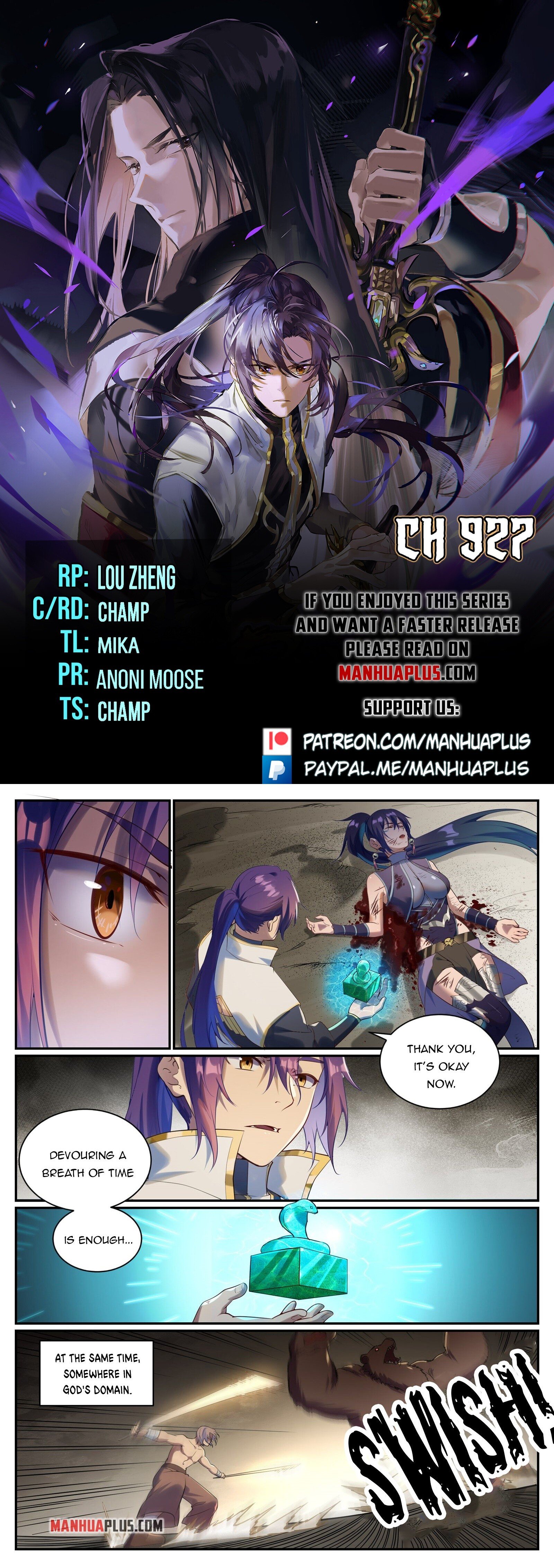 Apotheosis - Manhua chapter 927 - page 1