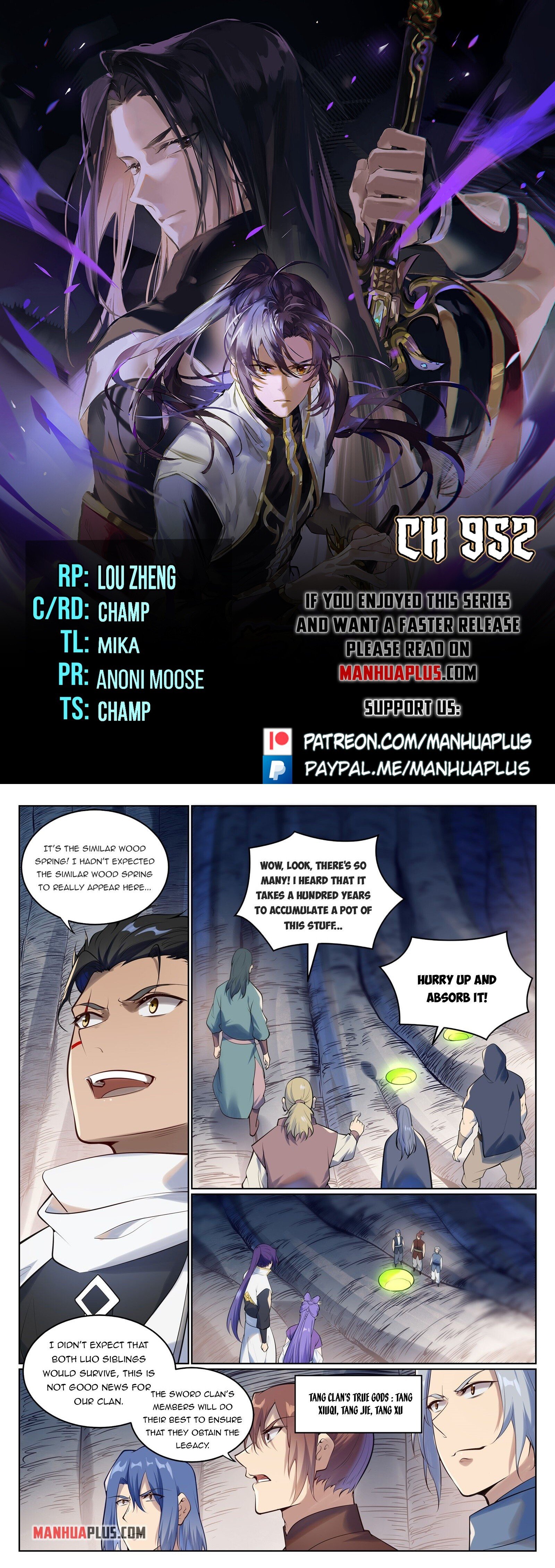Apotheosis - Manhua chapter 952 - page 1