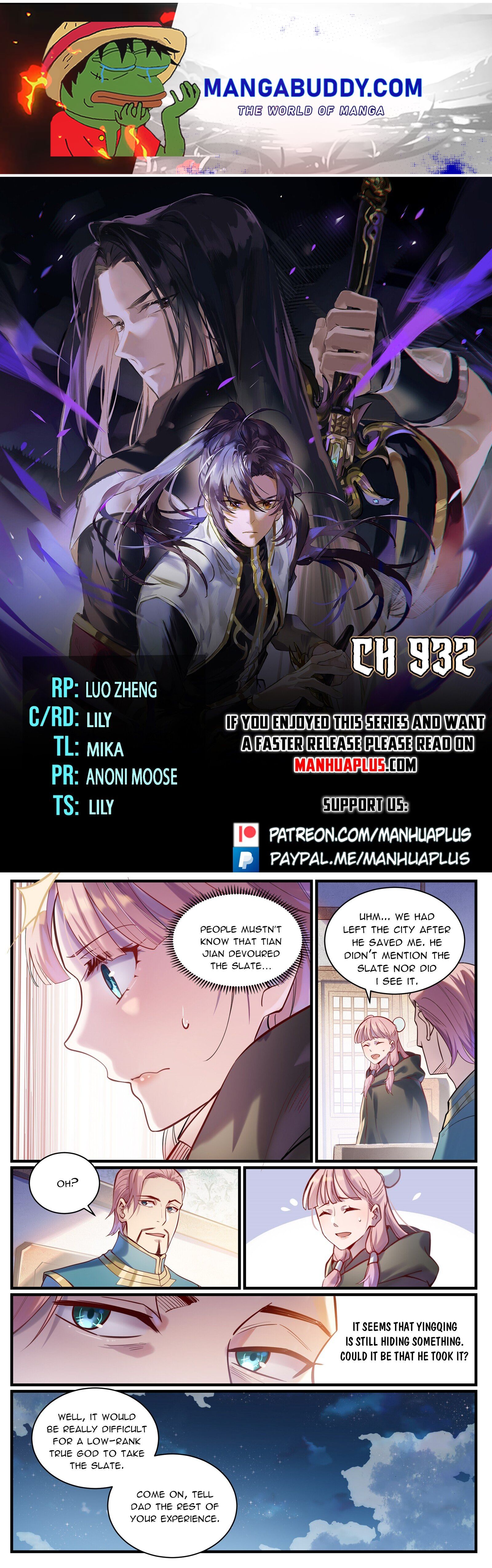 Apotheosis - Manhua chapter 932 - page 1