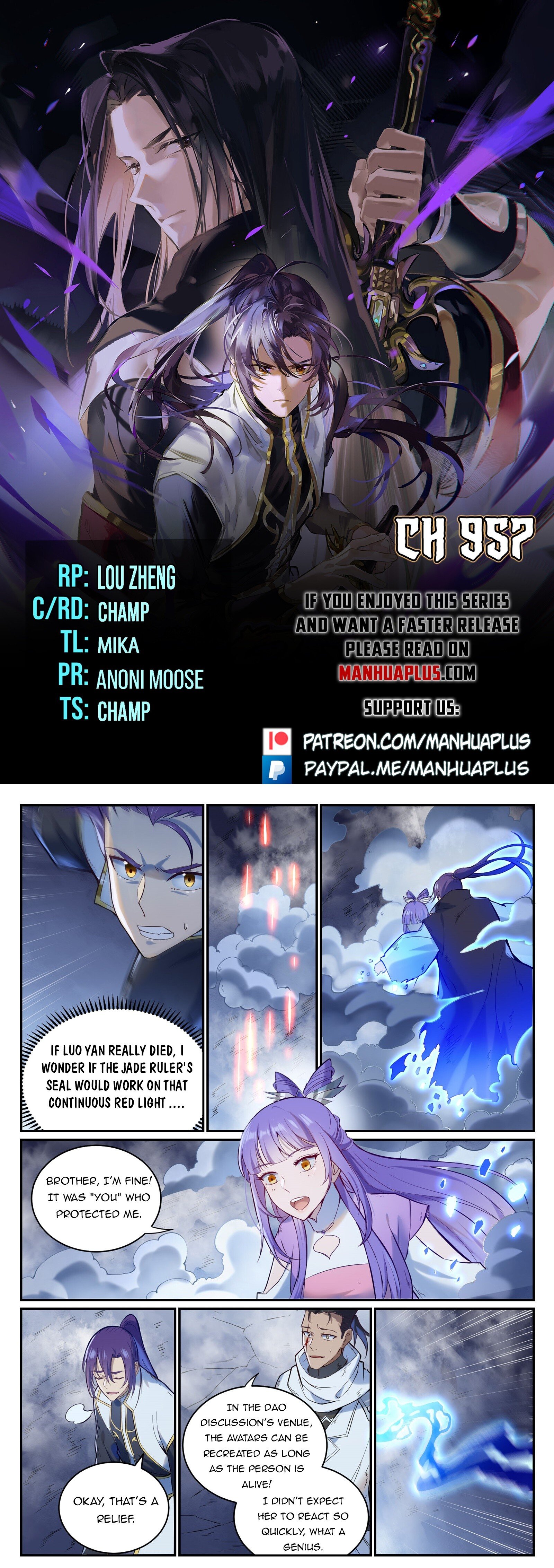 Apotheosis - Manhua chapter 957 - page 1