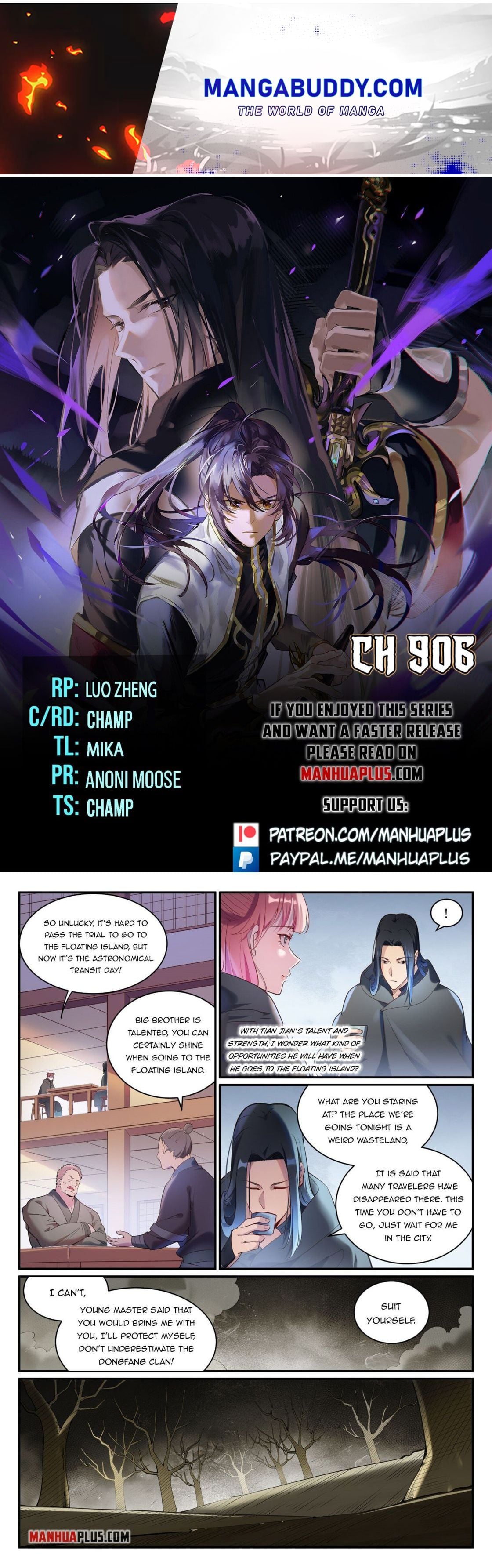 Apotheosis - Manhua chapter 906 - page 1