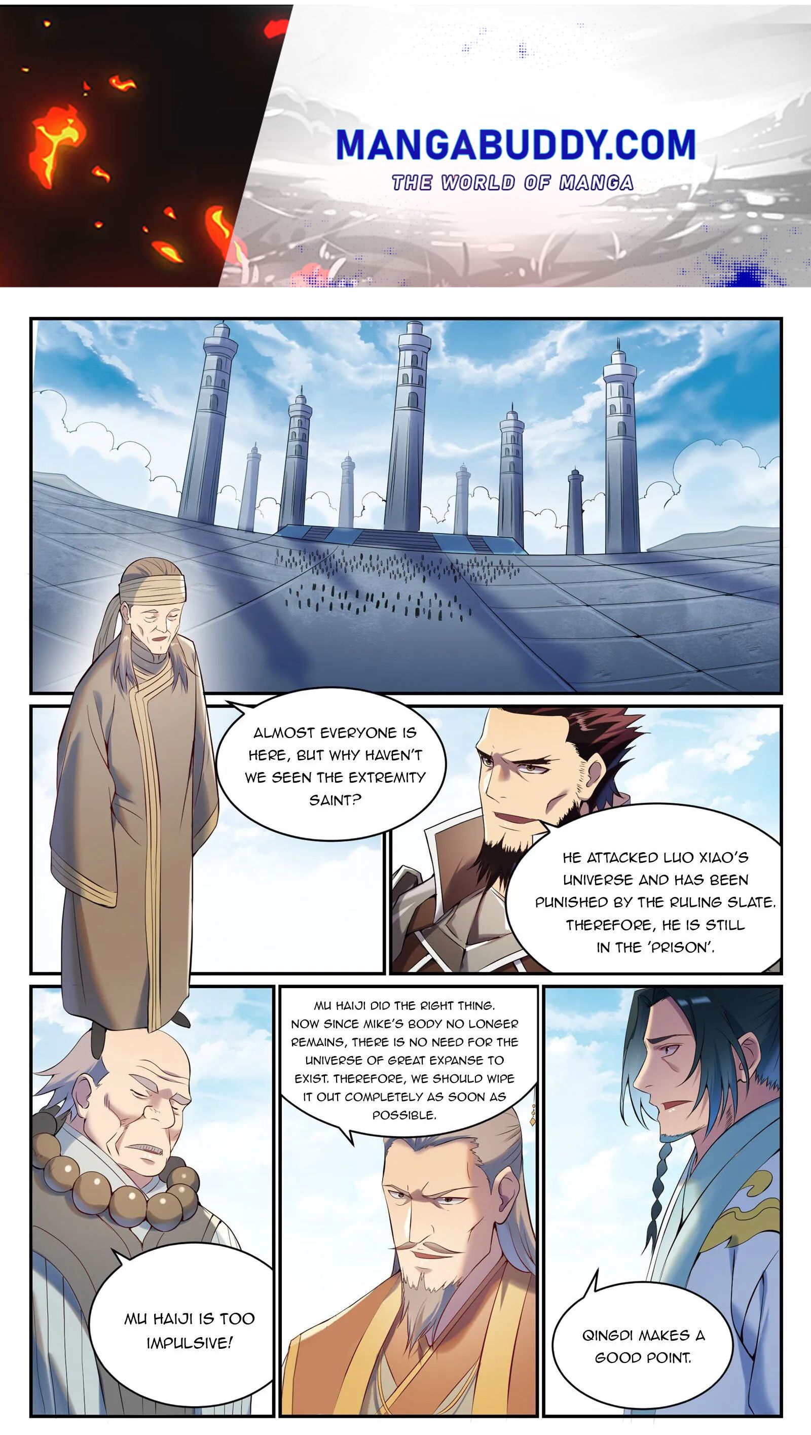 Apotheosis - Manhua chapter 909 - page 1