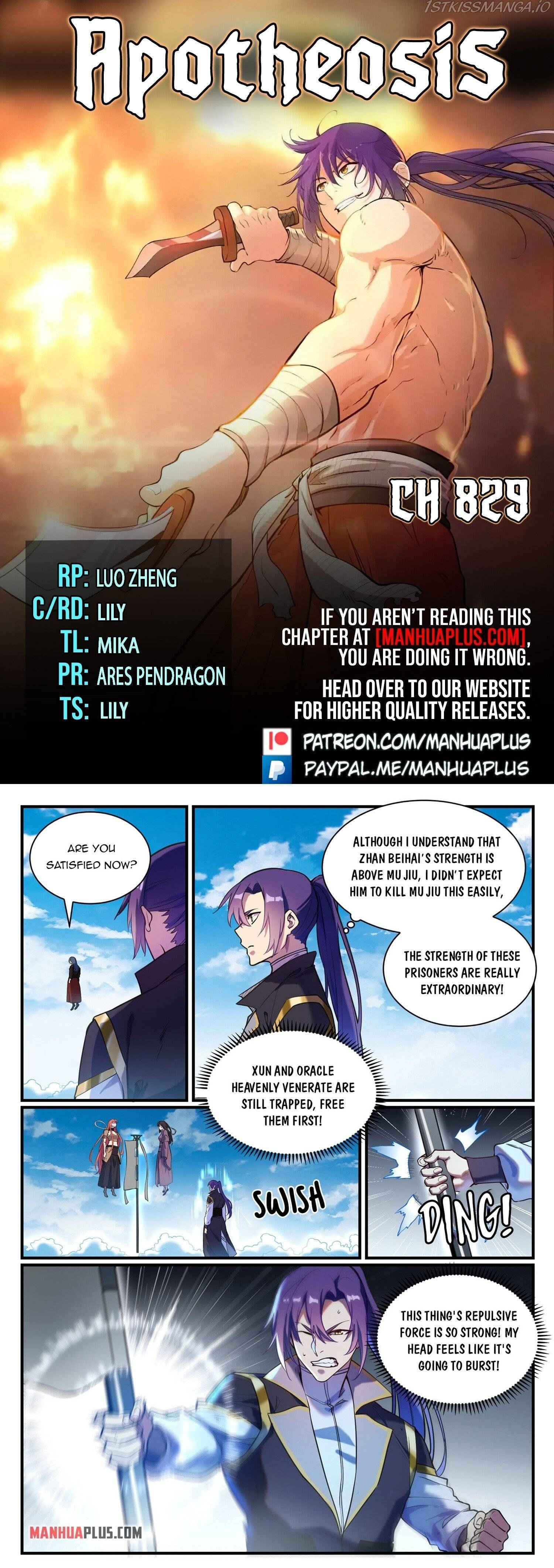 Apotheosis - Manhua chapter 829 - page 1