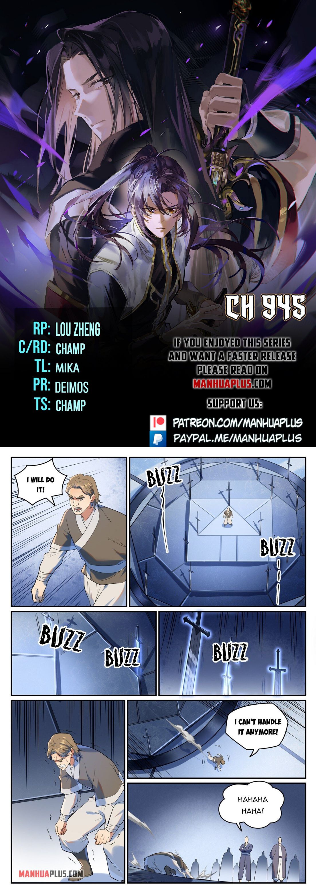 Apotheosis - Manhua chapter 945 - page 2