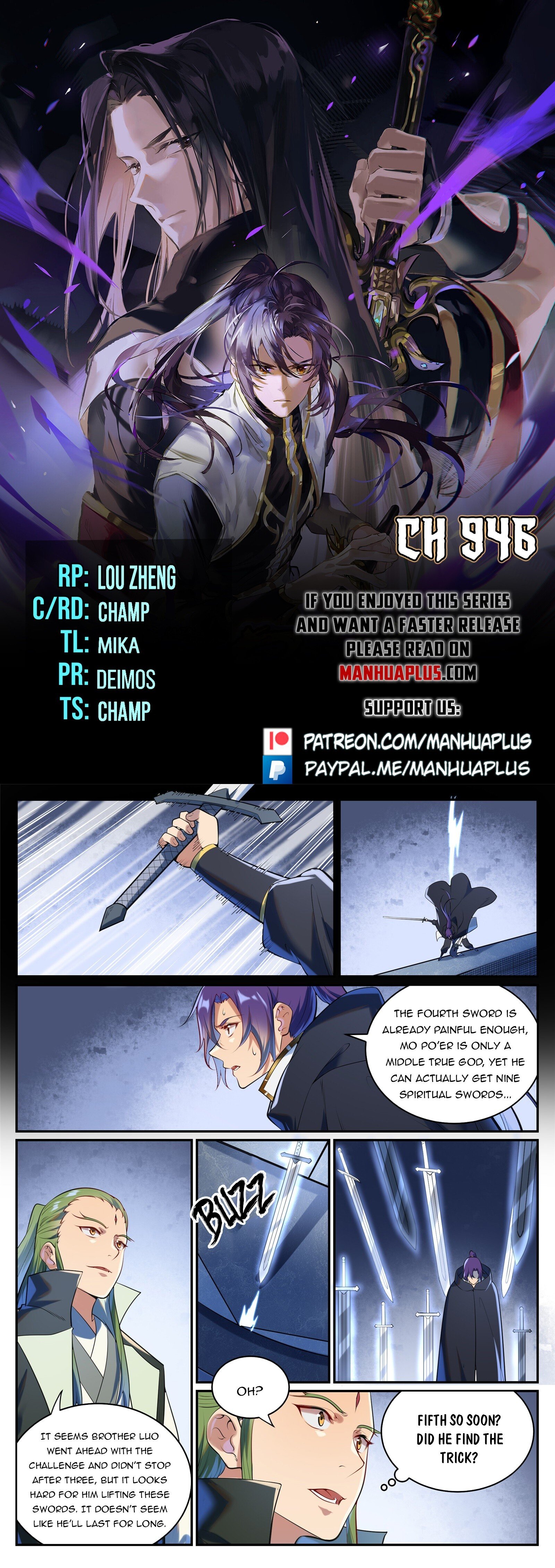 Apotheosis - Manhua chapter 946 - page 1