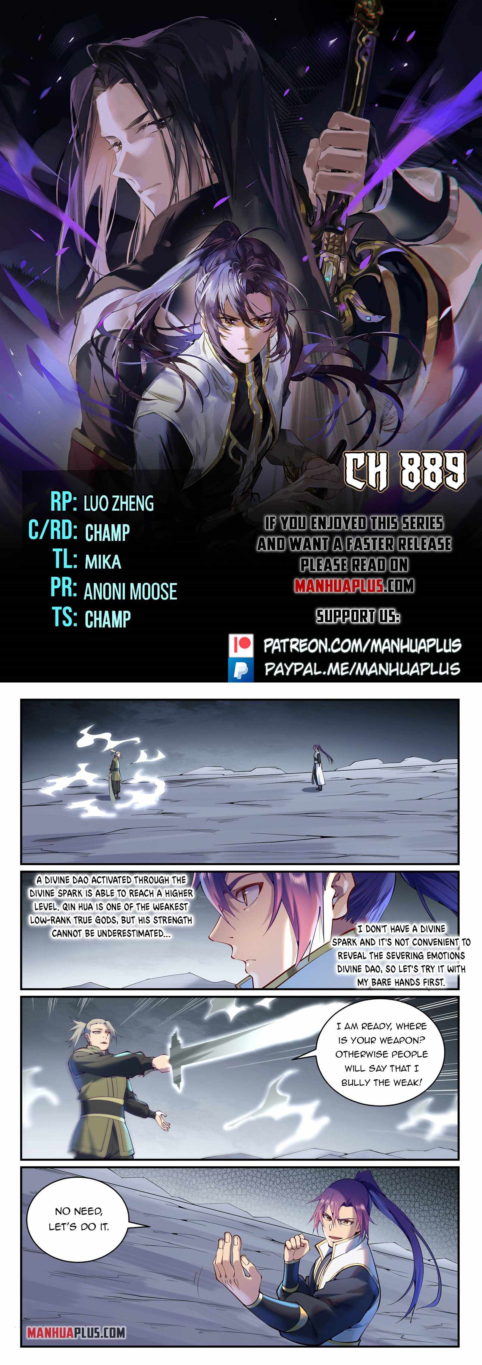 Apotheosis - Manhua chapter 889 - page 1