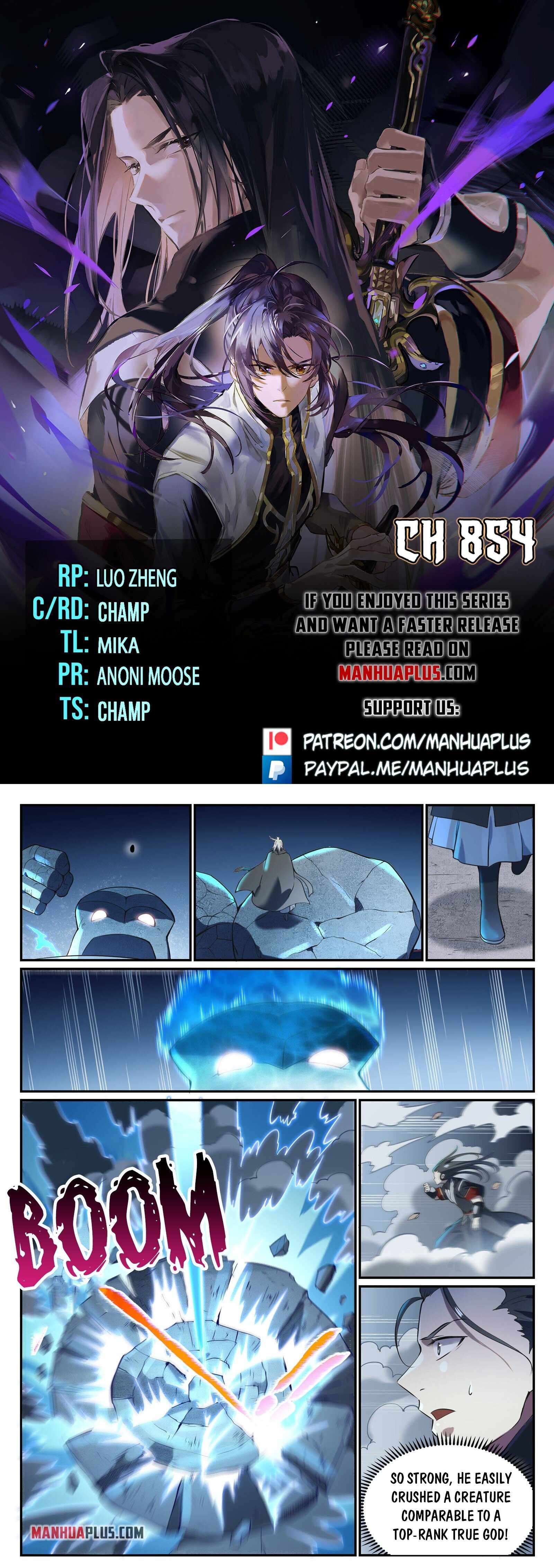 Apotheosis - Manhua chapter 854 - page 1