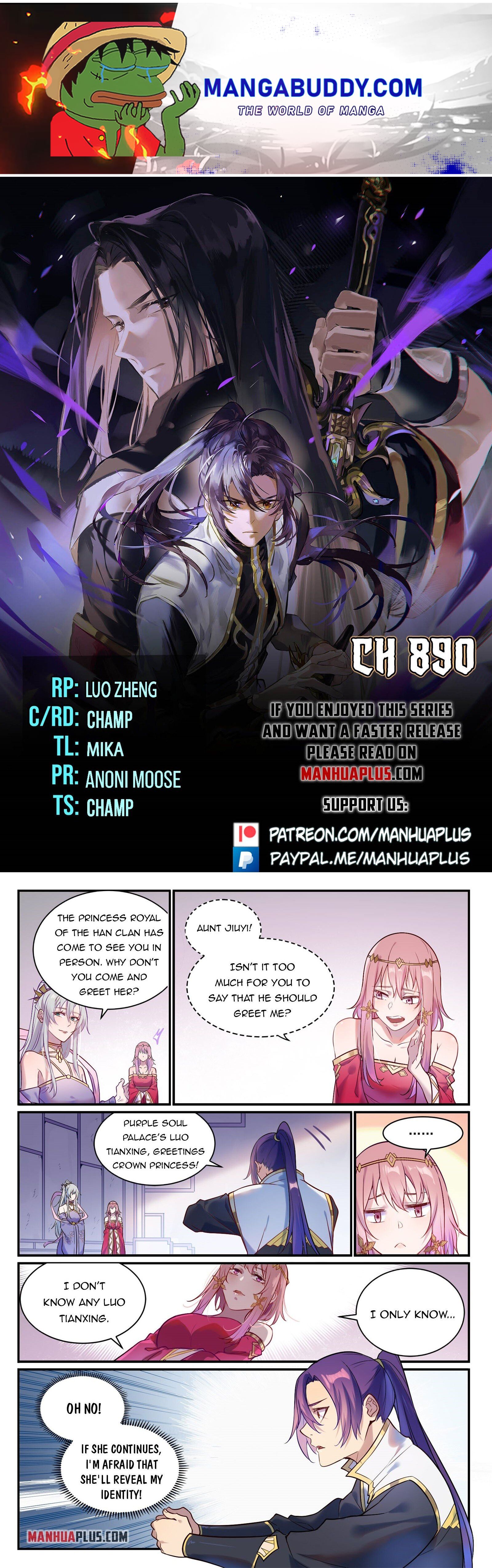Apotheosis - Manhua chapter 890 - page 1