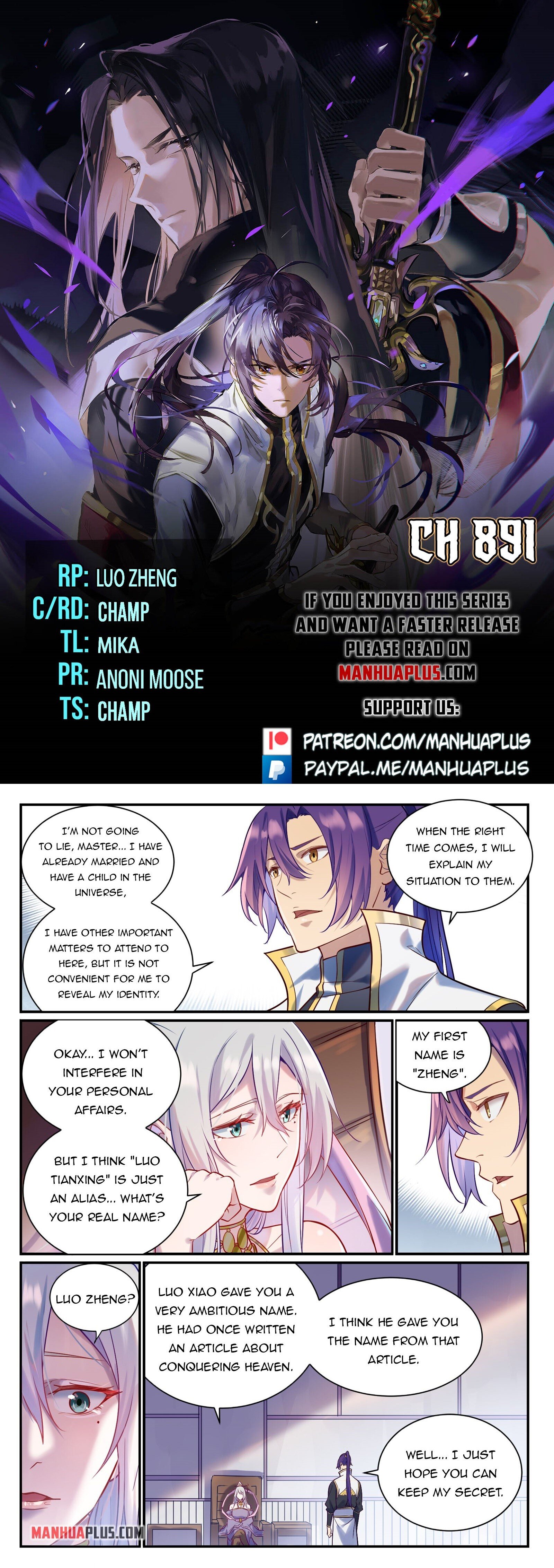 Apotheosis - Manhua chapter 891 - page 1
