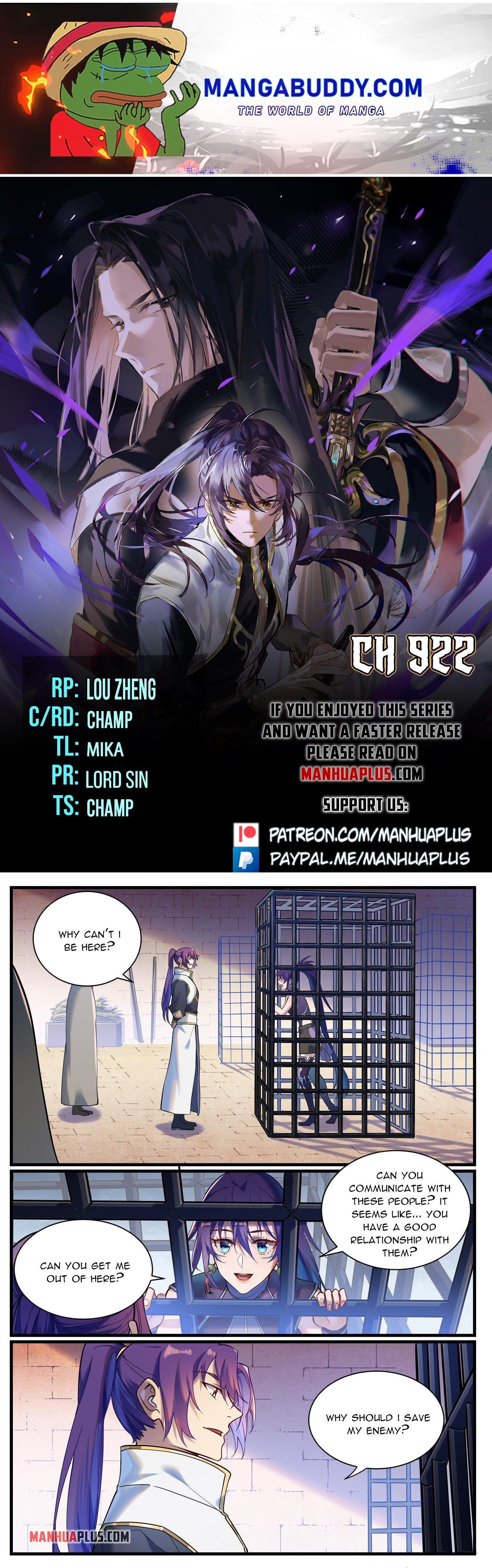 Apotheosis - Manhua chapter 922 - page 1