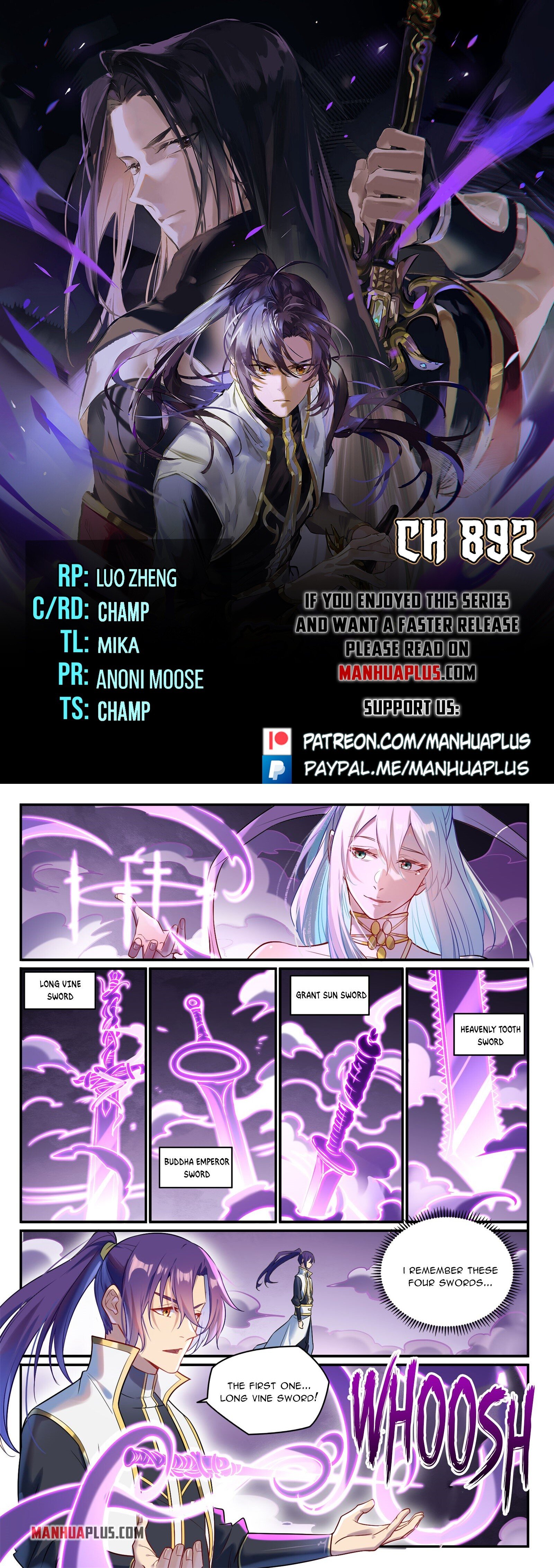Apotheosis - Manhua chapter 892 - page 1