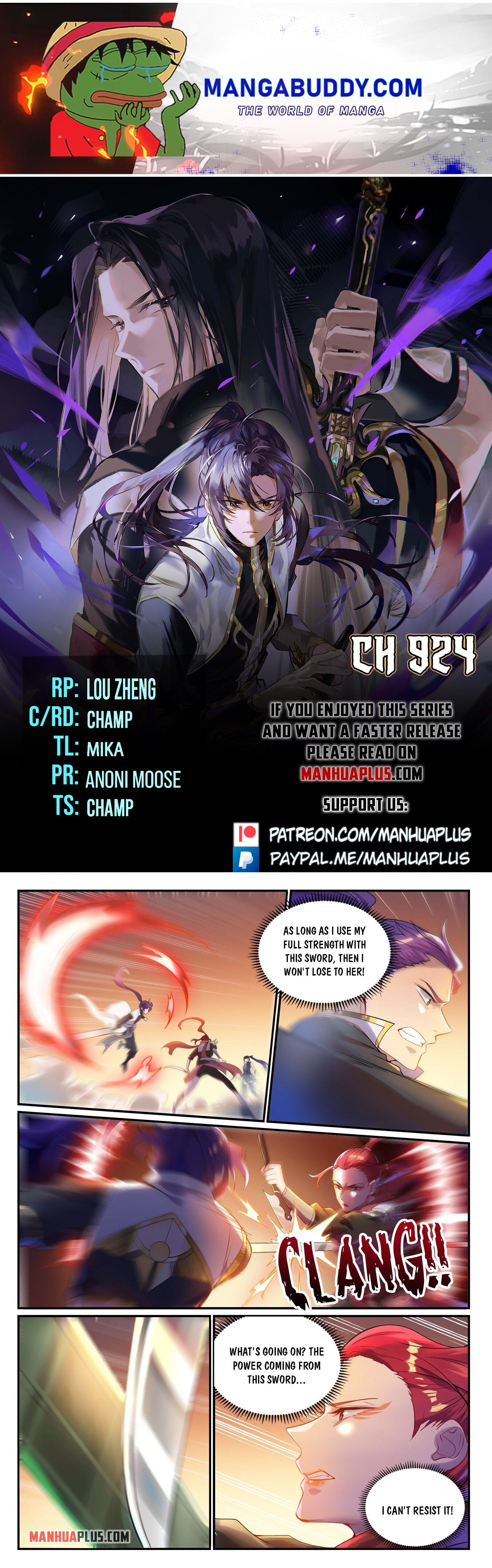 Apotheosis - Manhua chapter 924 - page 1