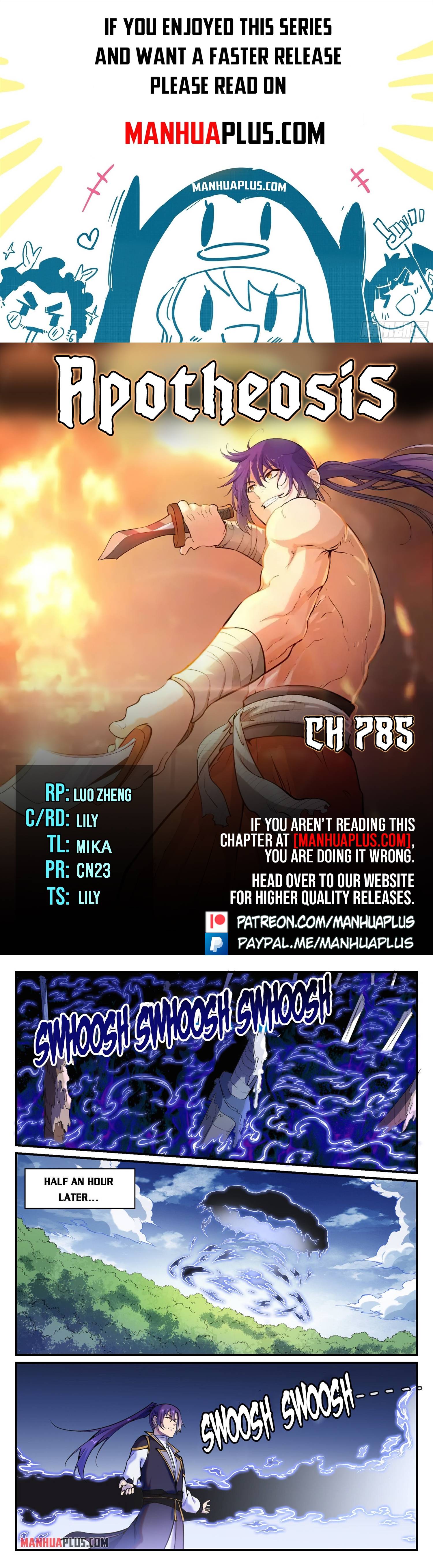 Apotheosis - Manhua chapter 785 - page 1