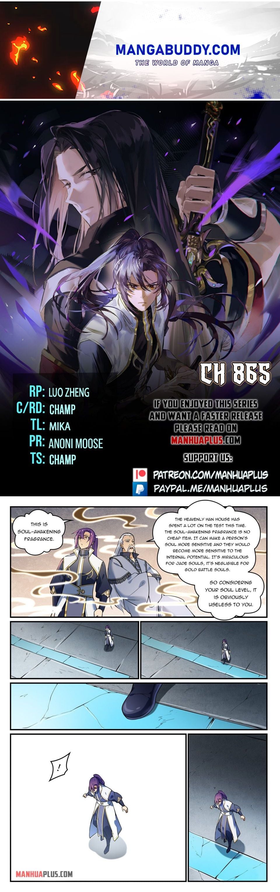 Apotheosis - Manhua chapter 865 - page 1