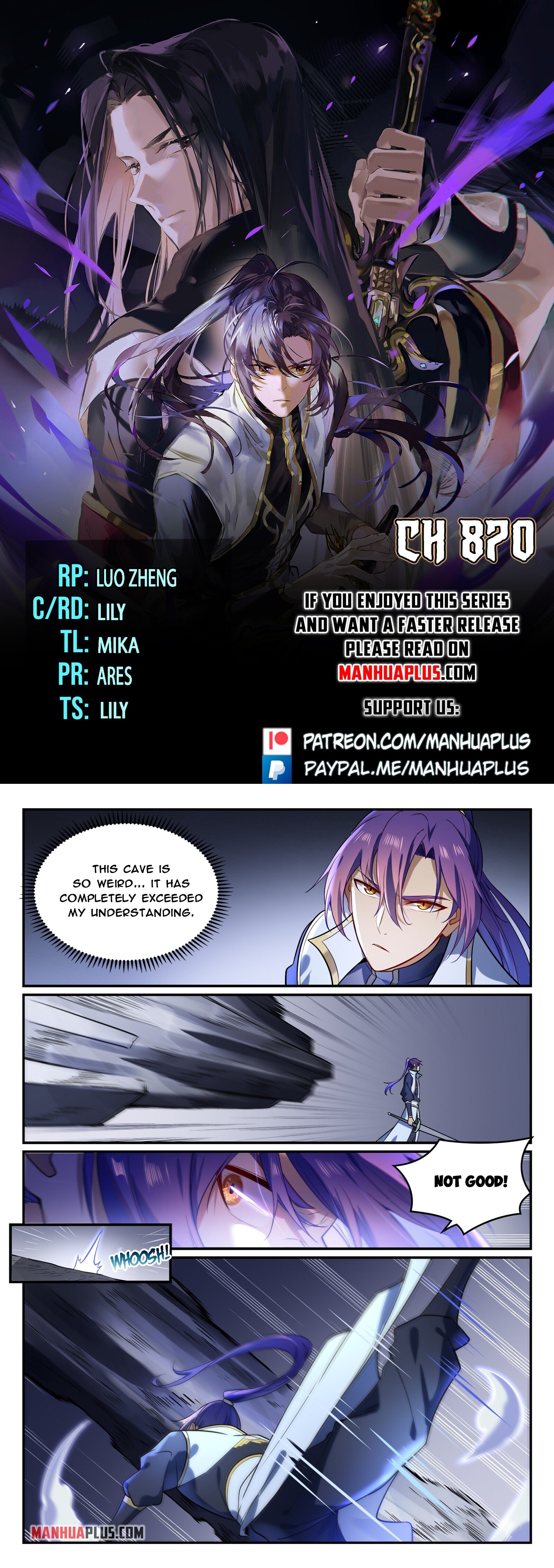 Apotheosis - Manhua chapter 870 - page 1