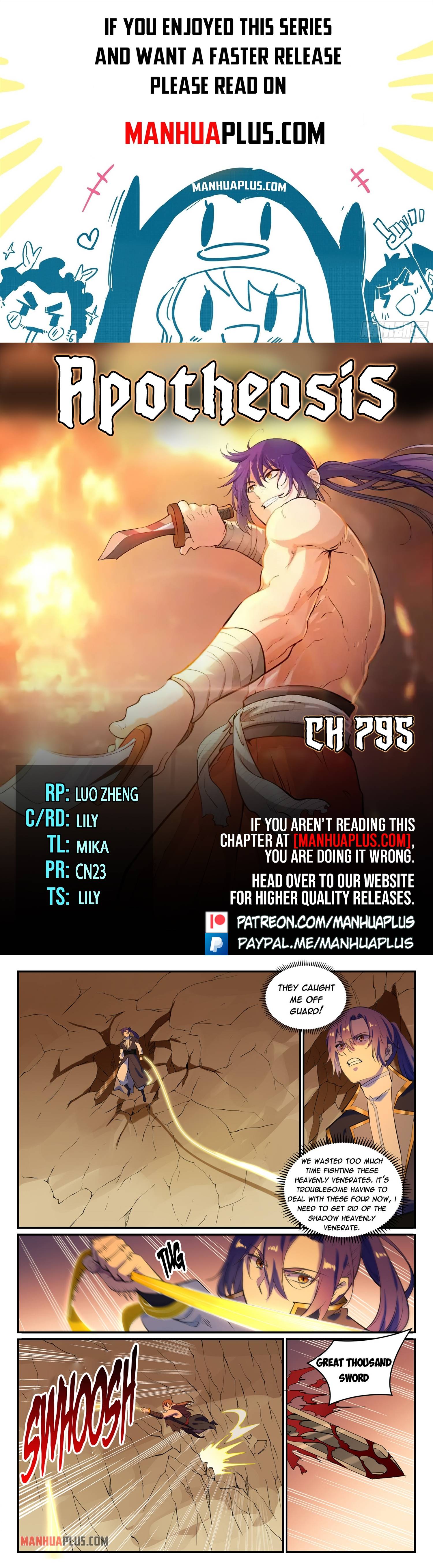Apotheosis - Manhua chapter 795 - page 1