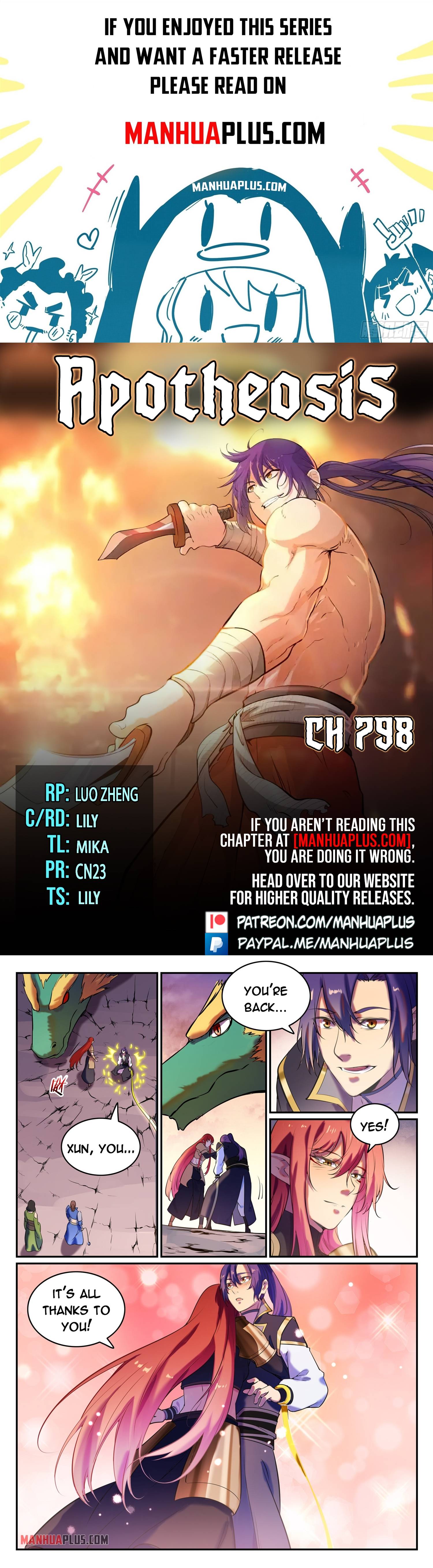 Apotheosis - Manhua chapter 798 - page 1