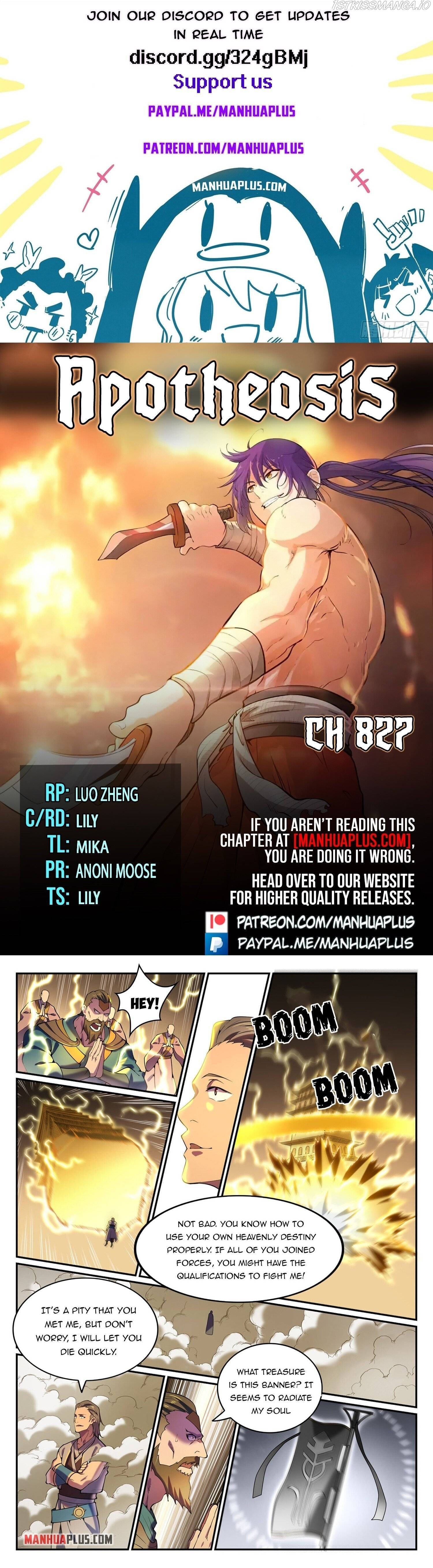 Apotheosis - Manhua chapter 827 - page 1