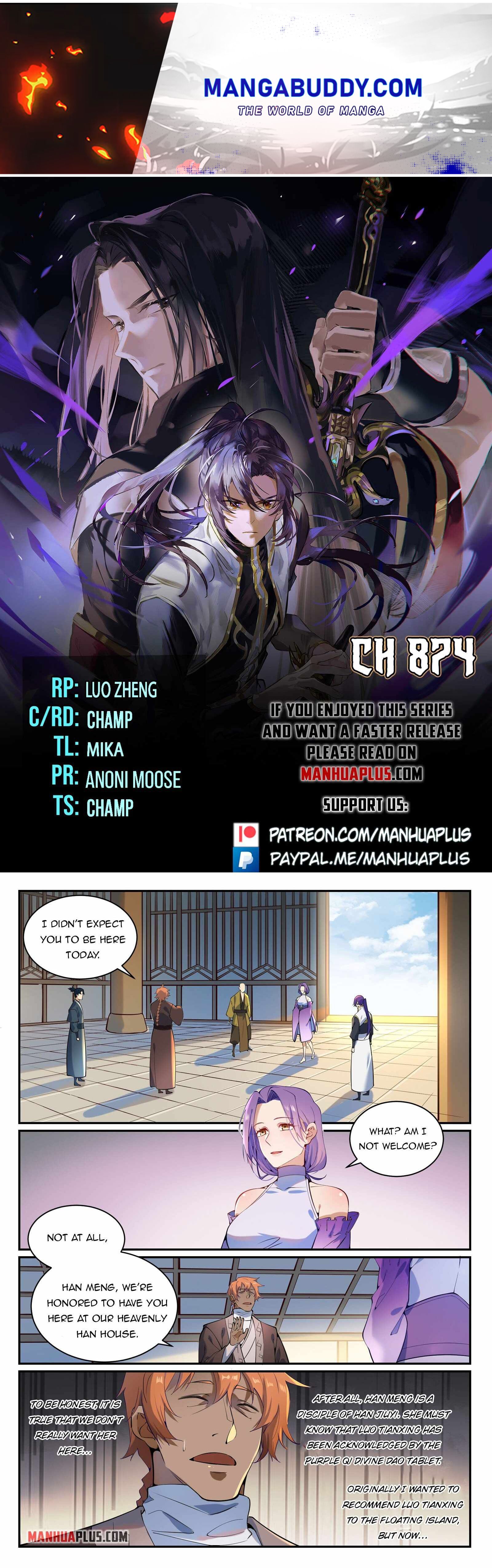 Apotheosis - Manhua chapter 874 - page 1