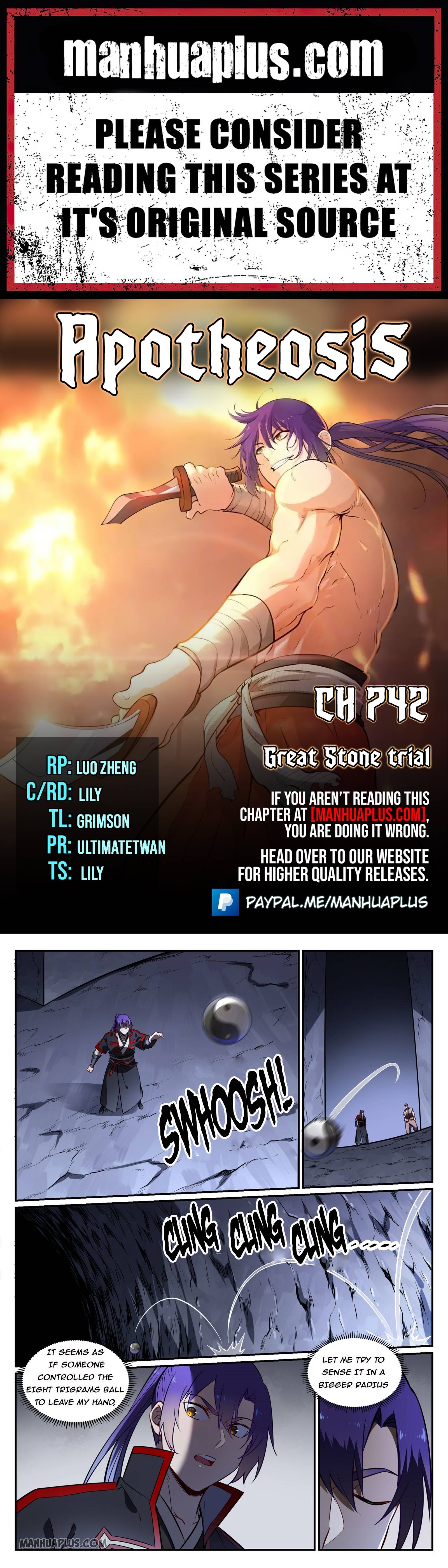 Apotheosis - Manhua chapter 742 - page 1