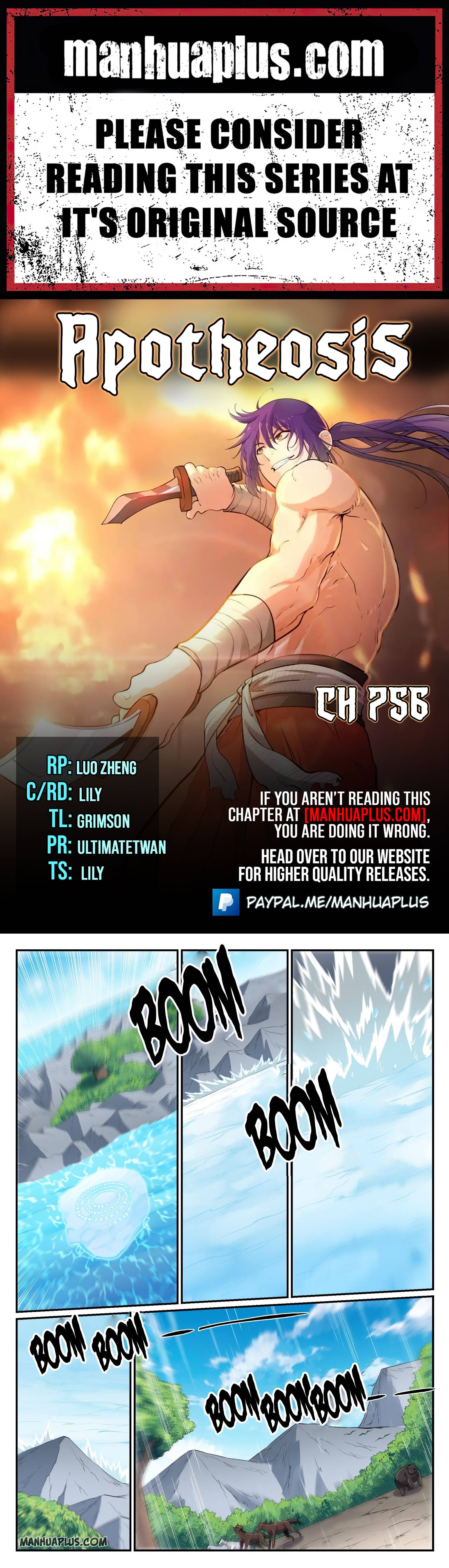 Apotheosis - Manhua chapter 756 - page 1