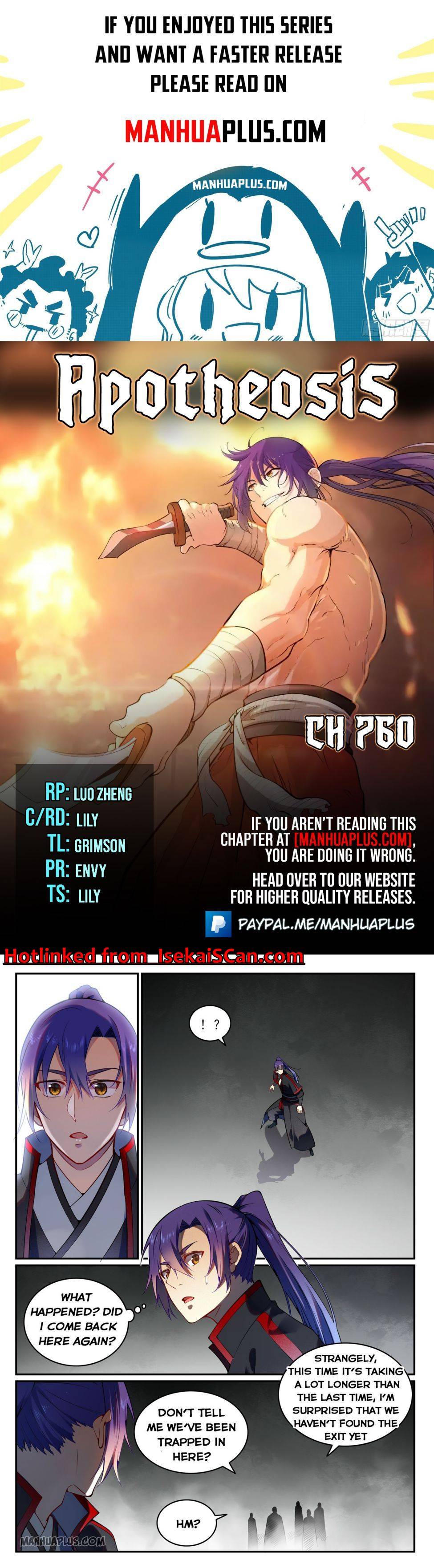Apotheosis - Manhua chapter 760 - page 1