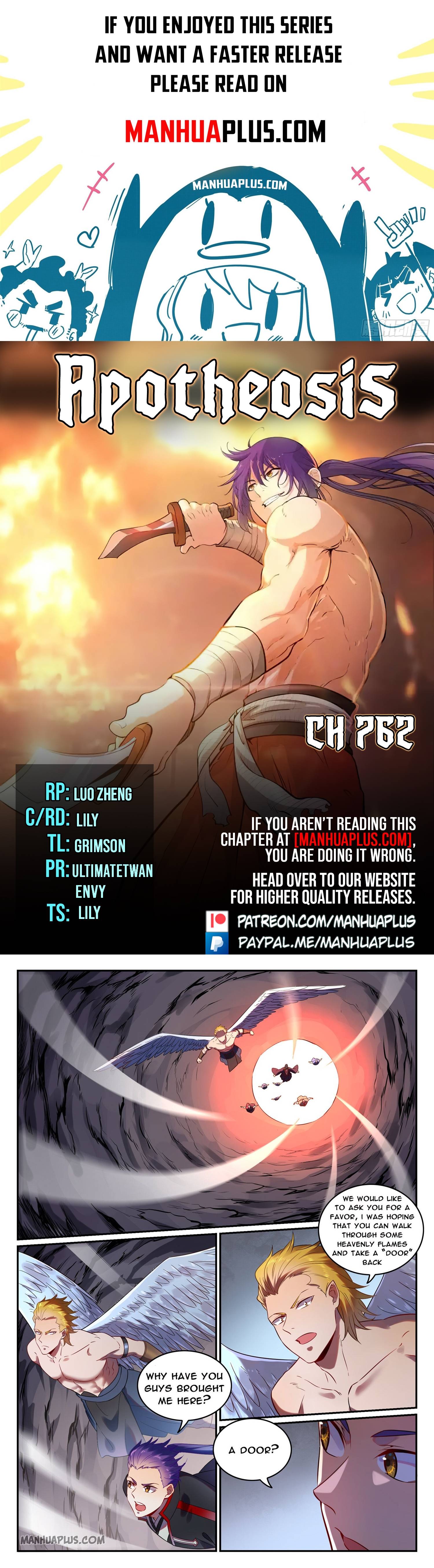 Apotheosis - Manhua chapter 762 - page 1