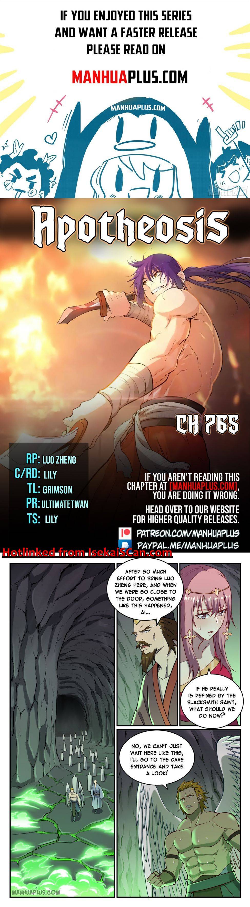 Apotheosis - Manhua chapter 765 - page 1