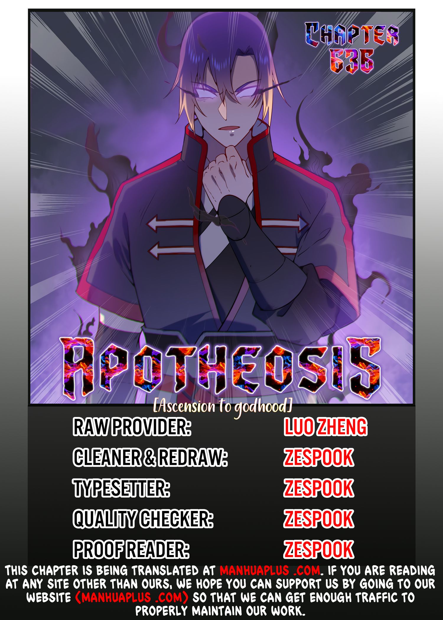 Apotheosis - Manhua chapter 636 - page 1