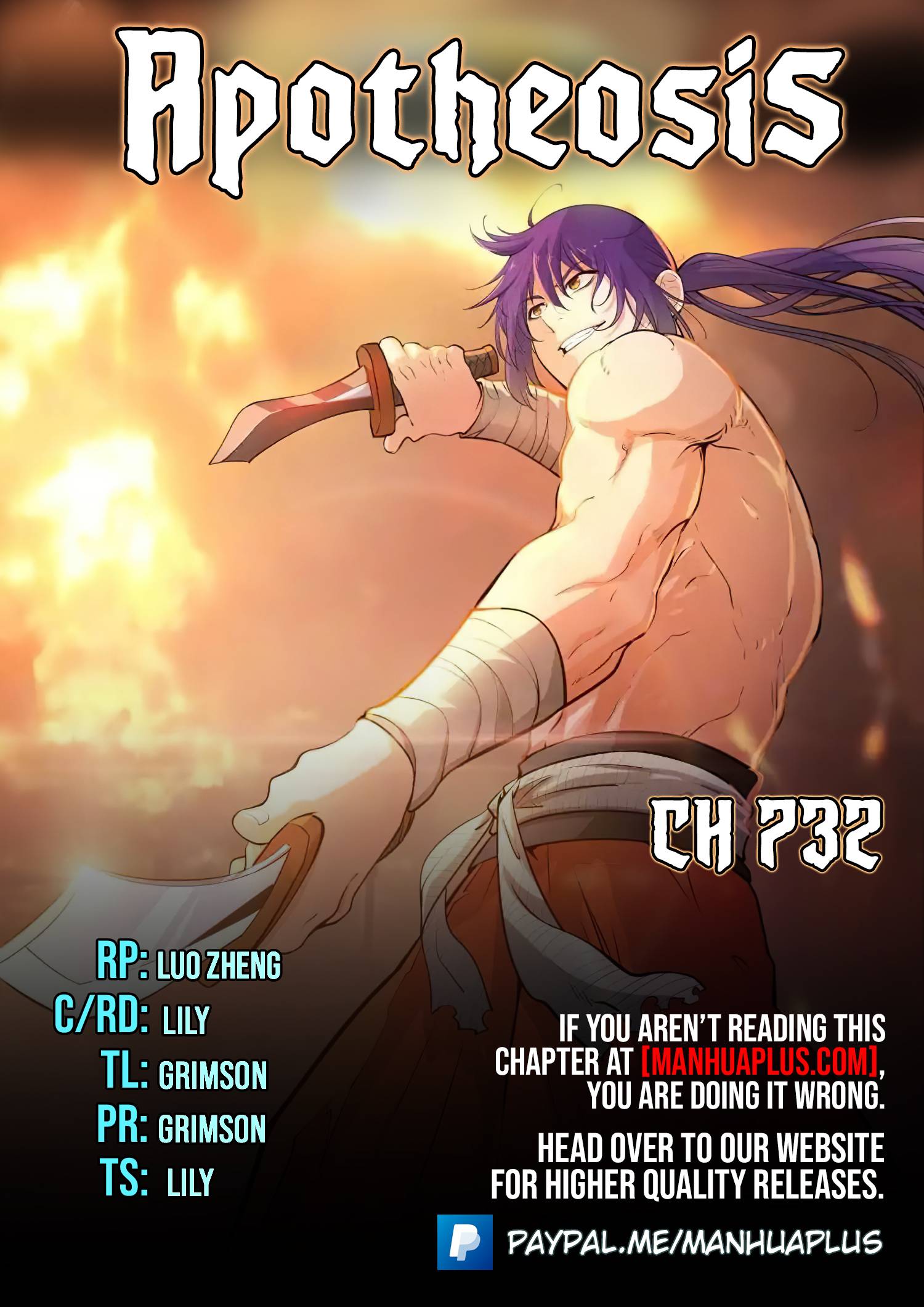 Apotheosis - Manhua chapter 732 - page 1