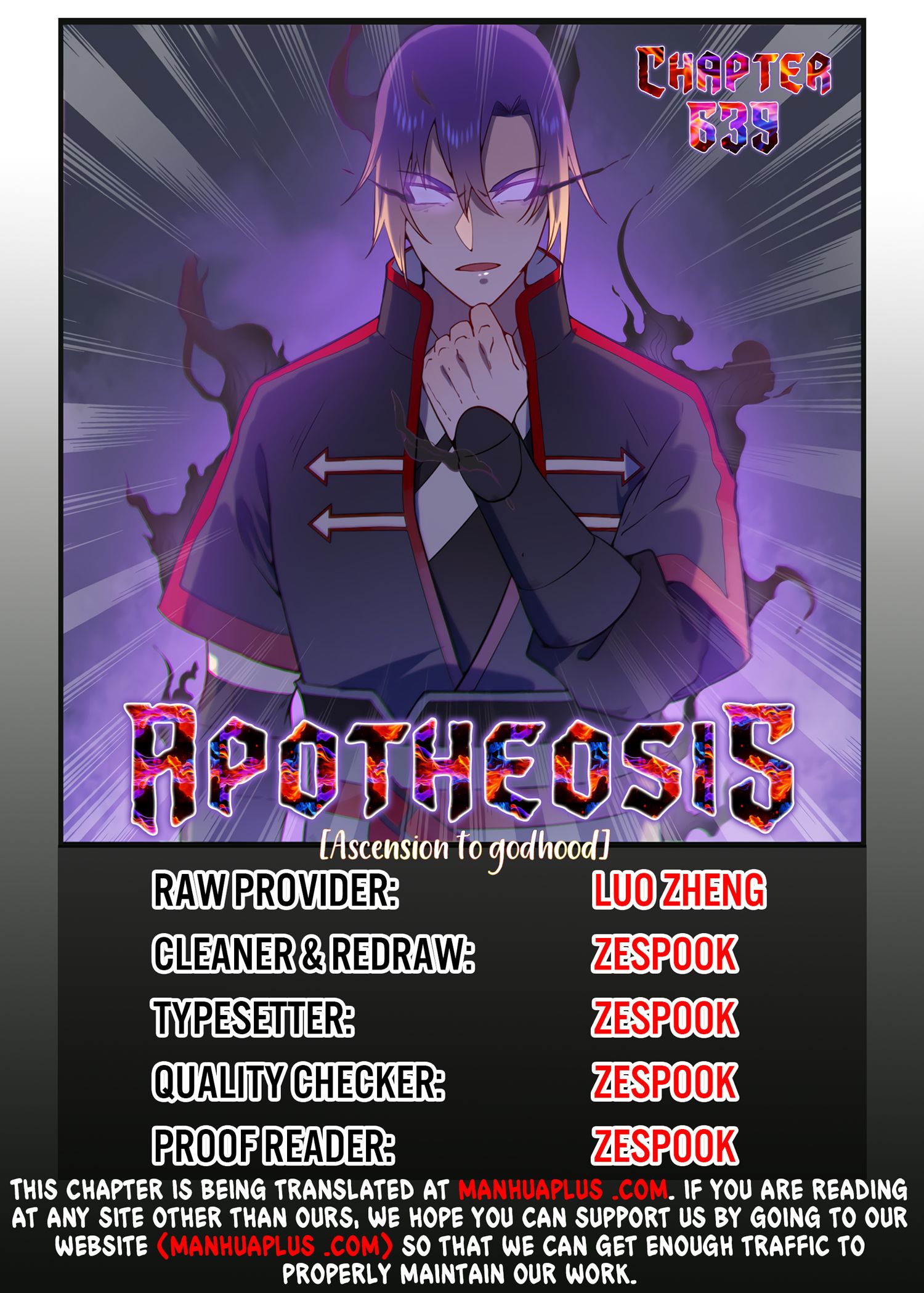 Apotheosis - Manhua chapter 639 - page 1