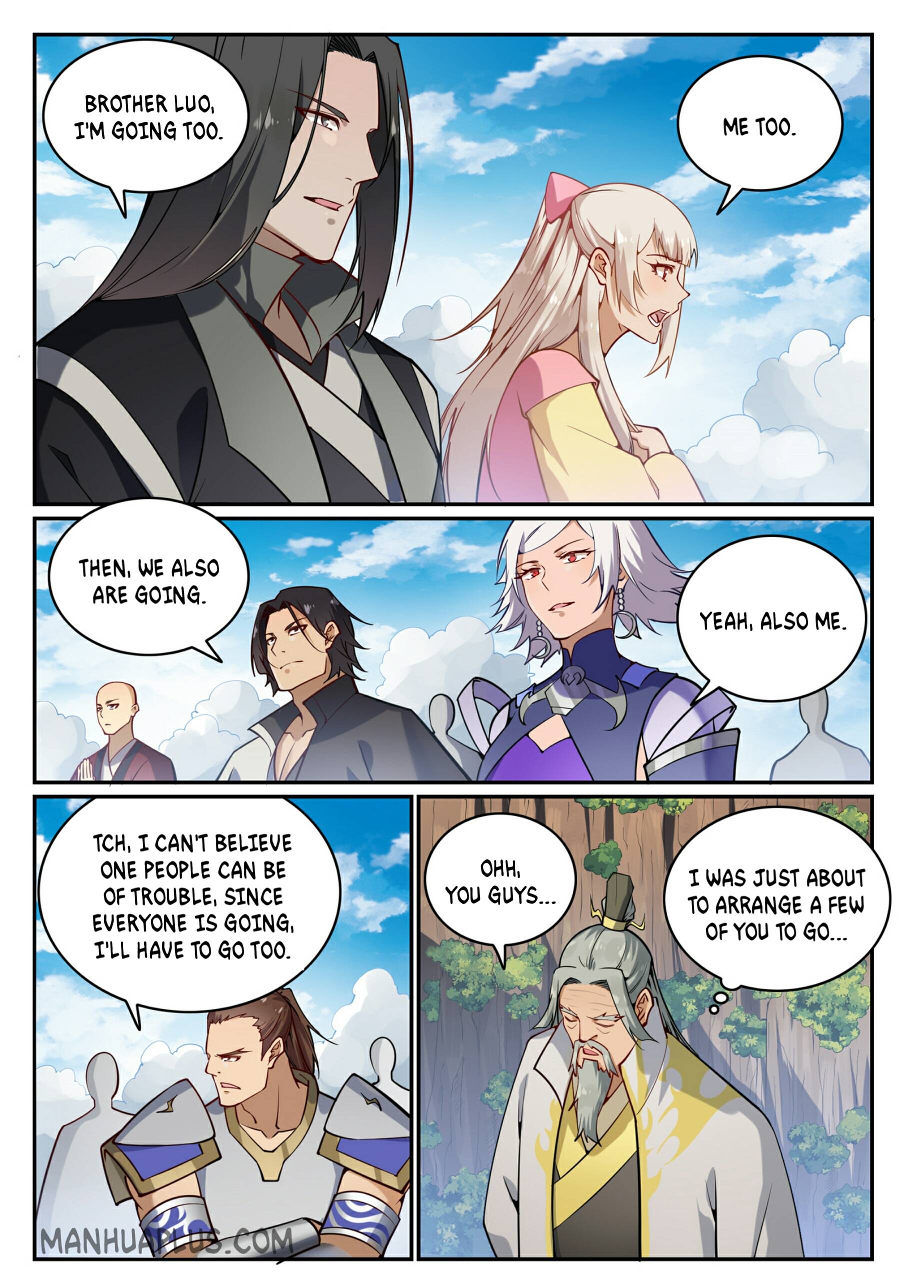 Apotheosis - Manhua chapter 709 - page 10