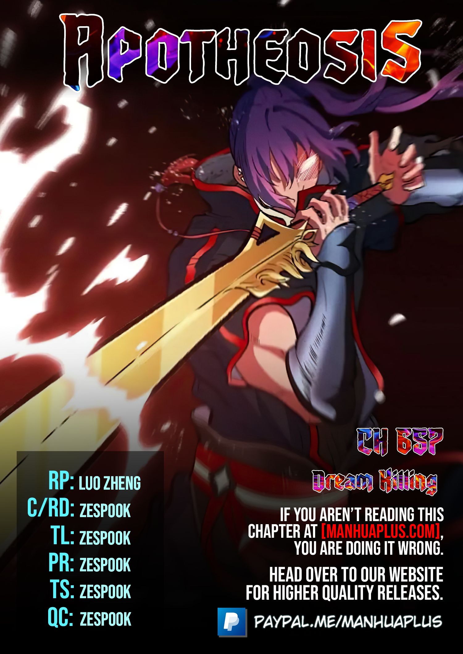 Apotheosis - Manhua chapter 657 - page 1