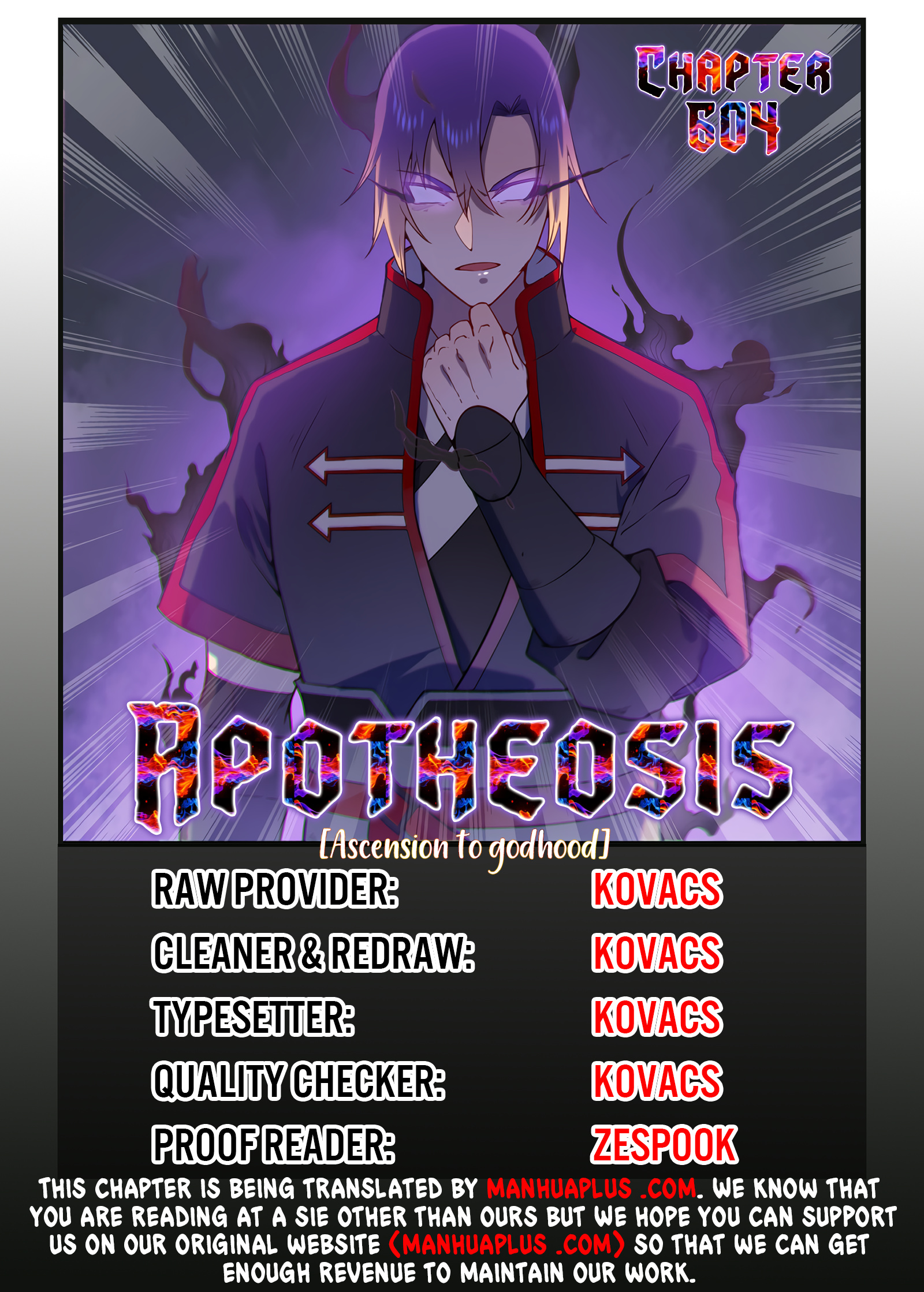 Apotheosis - Manhua chapter 604 - page 1