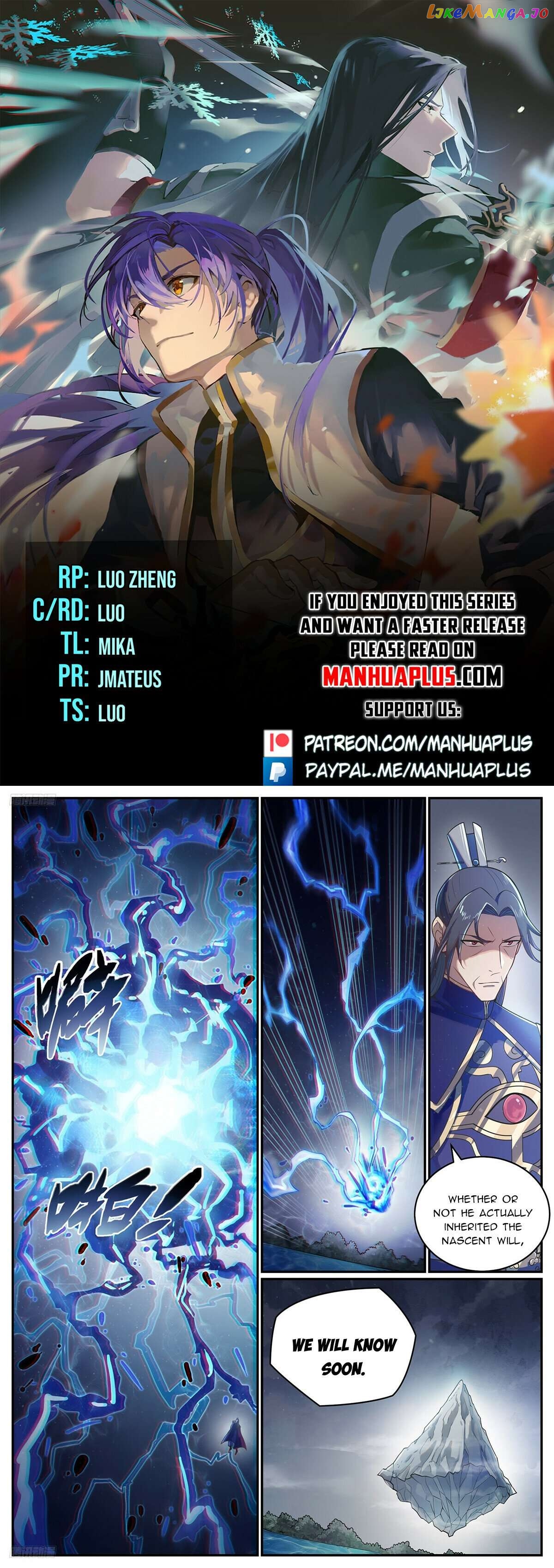 Apotheosis - Manhua Chapter 1112 - page 1