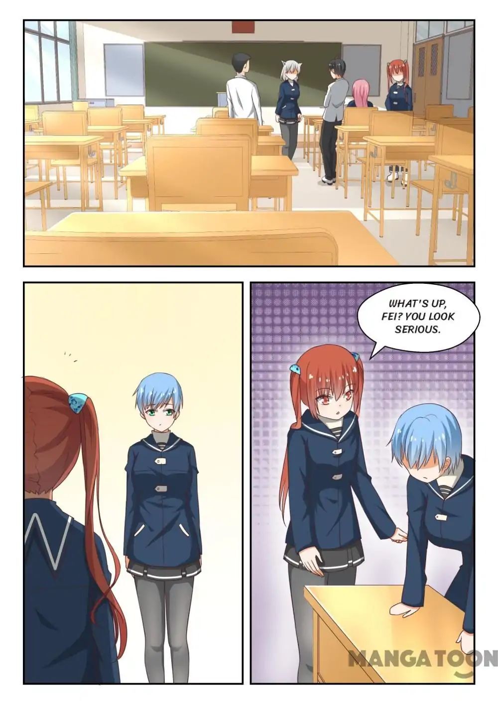 The Boy in the All-Girls School Chapter 216 - page 1