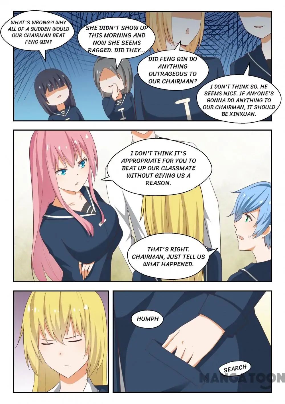The Boy in the All-Girls School Chapter 216 - page 8