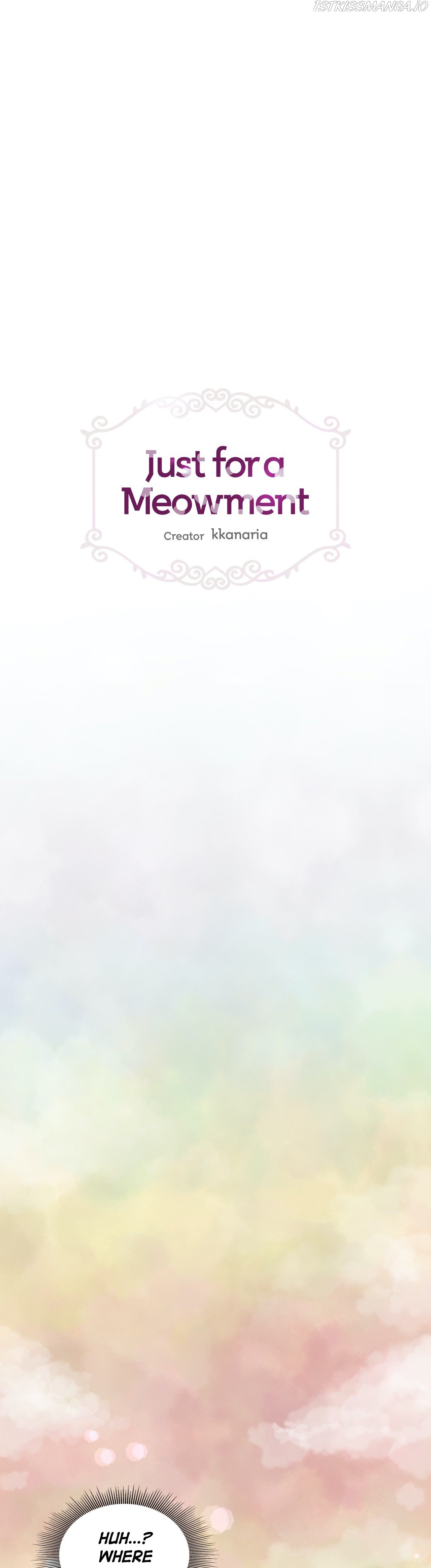 Just for a Meowment Chapter 84 - page 1