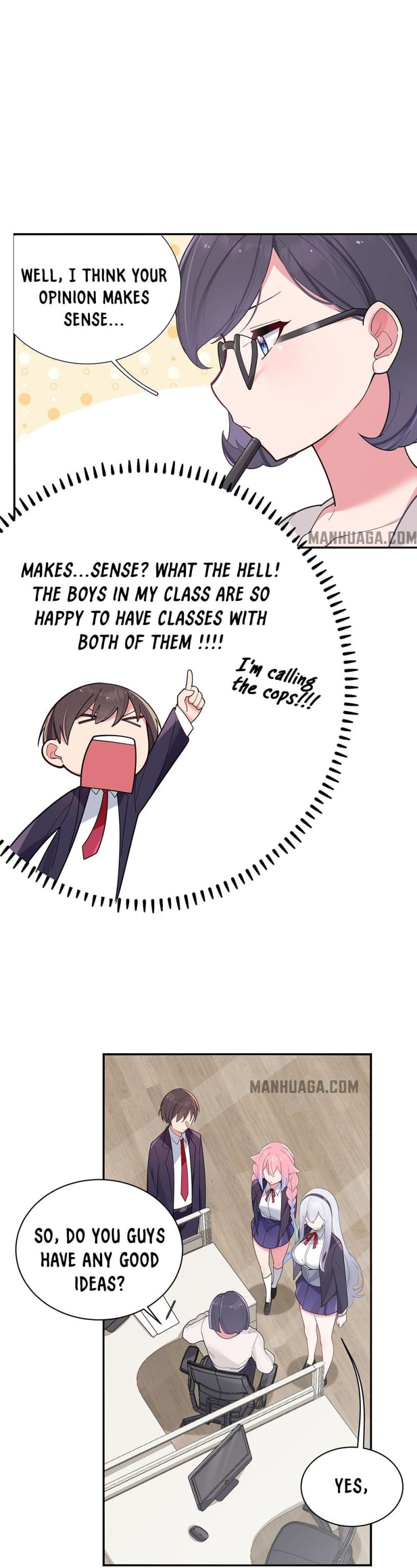 My Fake Girlfriends are using me as a Shield Chapter 38 - page 10