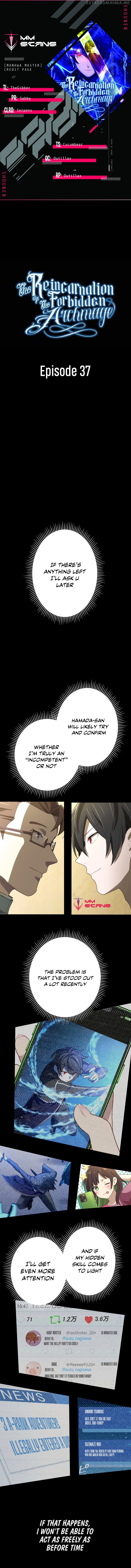 The Reincarnation of the Forbidden Archmage Chapter 37 - page 1