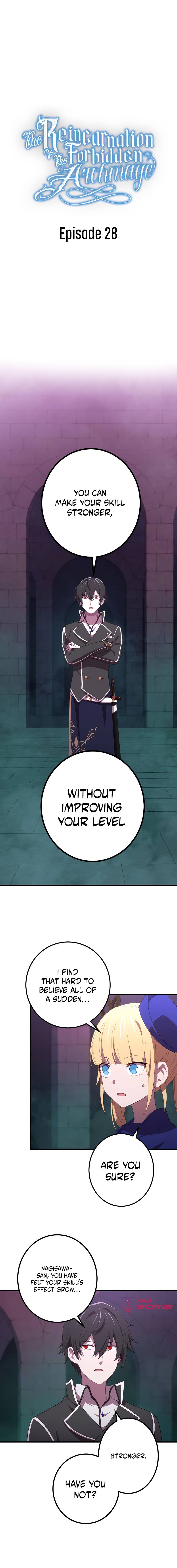The Reincarnation of the Forbidden Archmage Chapter 28 - page 3