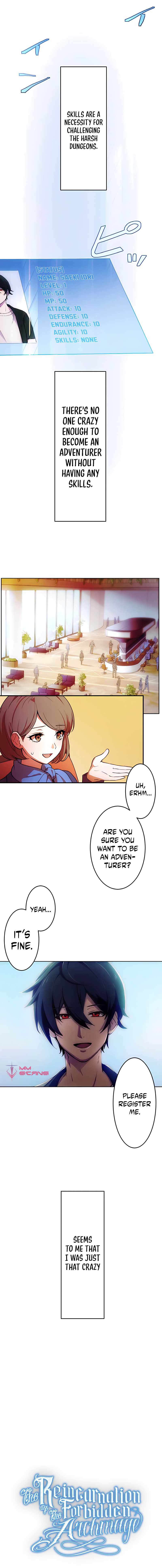 The Reincarnation of the Forbidden Archmage Chapter 1 - page 4