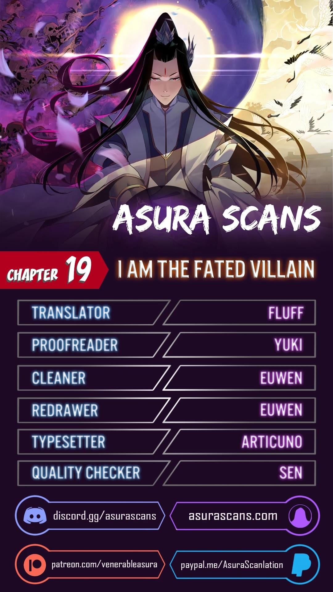 Me, The Heavenly Destined Villain Chapter 19 - page 1