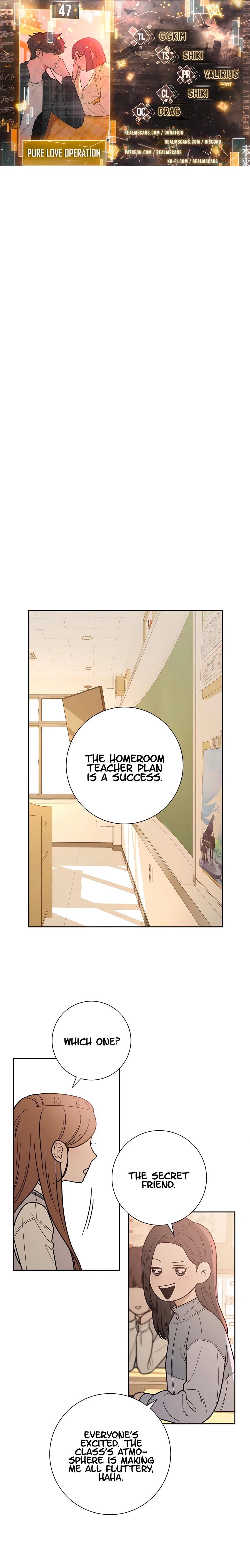 Pure Love Operation Chapter 47 - page 1