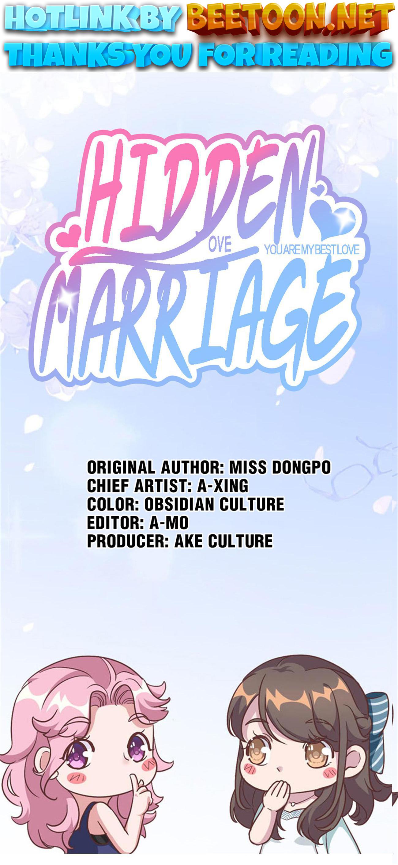 Hidden Marriage Love – You Are My Best Love Chapter 34 - page 1