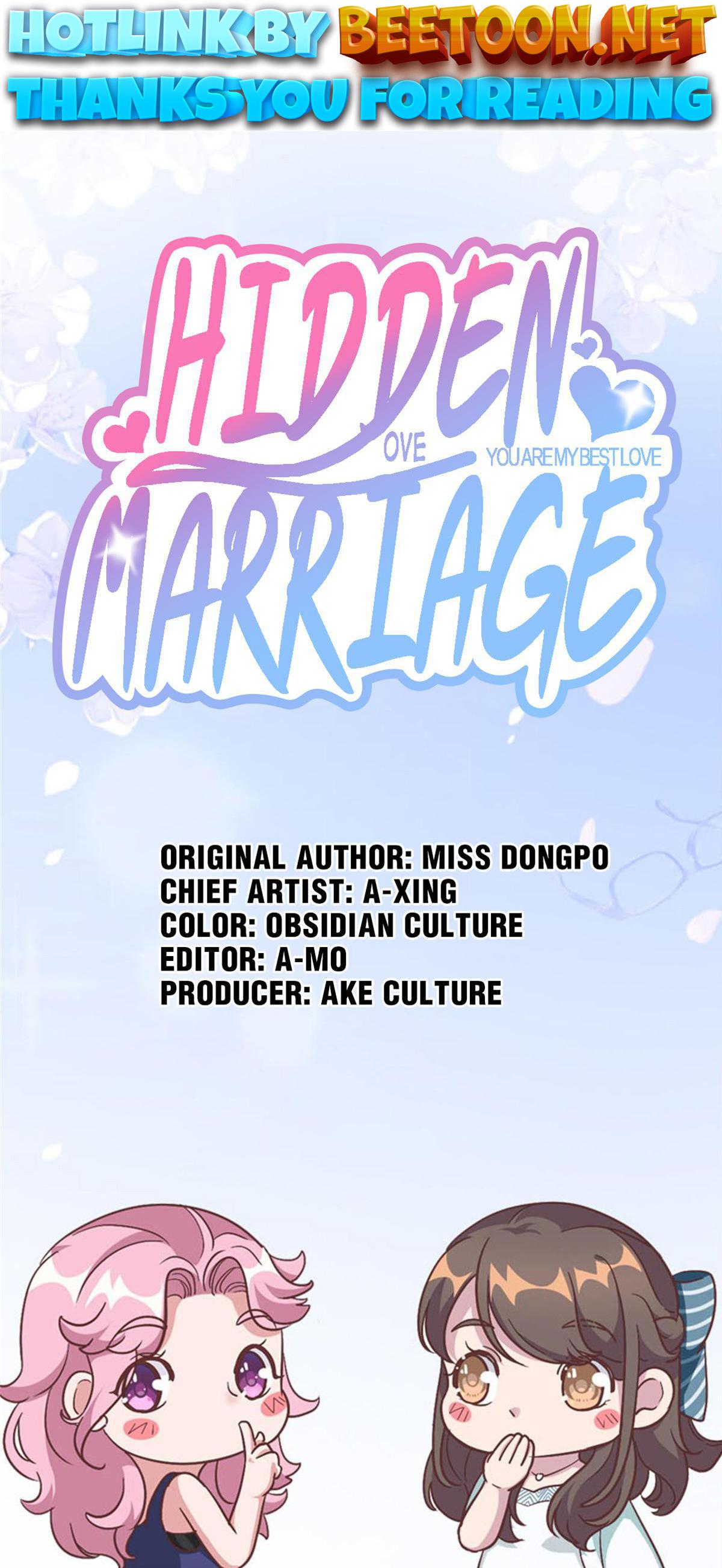 Hidden Marriage Love – You Are My Best Love Chapter 27 - page 1