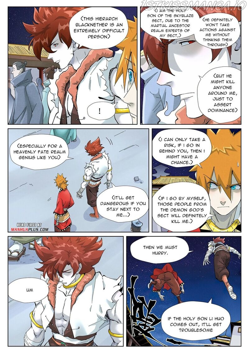 Tales of Demons and Gods Chapter 408.1 - page 8