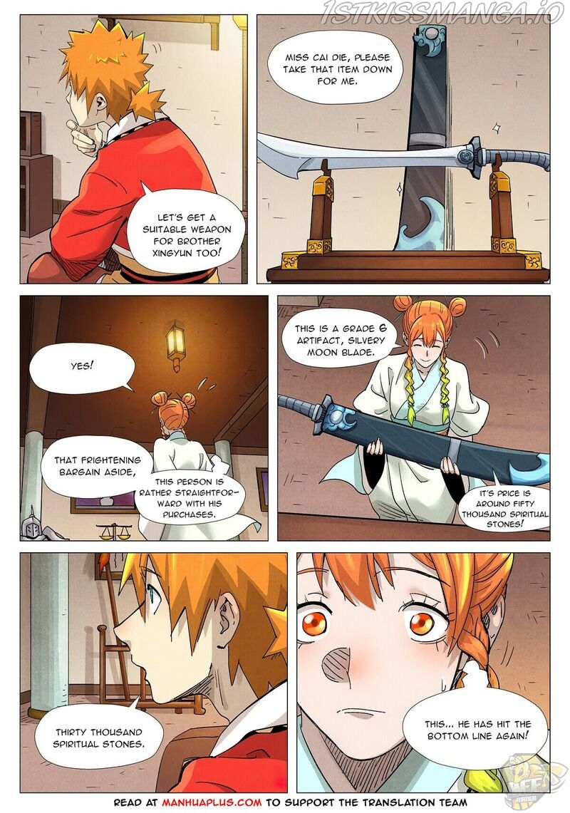 Tales of Demons and Gods Chapter 367.5 - page 9